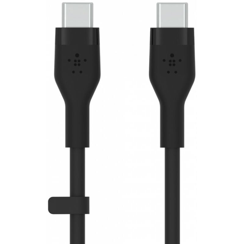 Adaptateur USB-C vers Dual USB-C Femelle Charge Rapide 60W + Audio, Belkin  - Noir