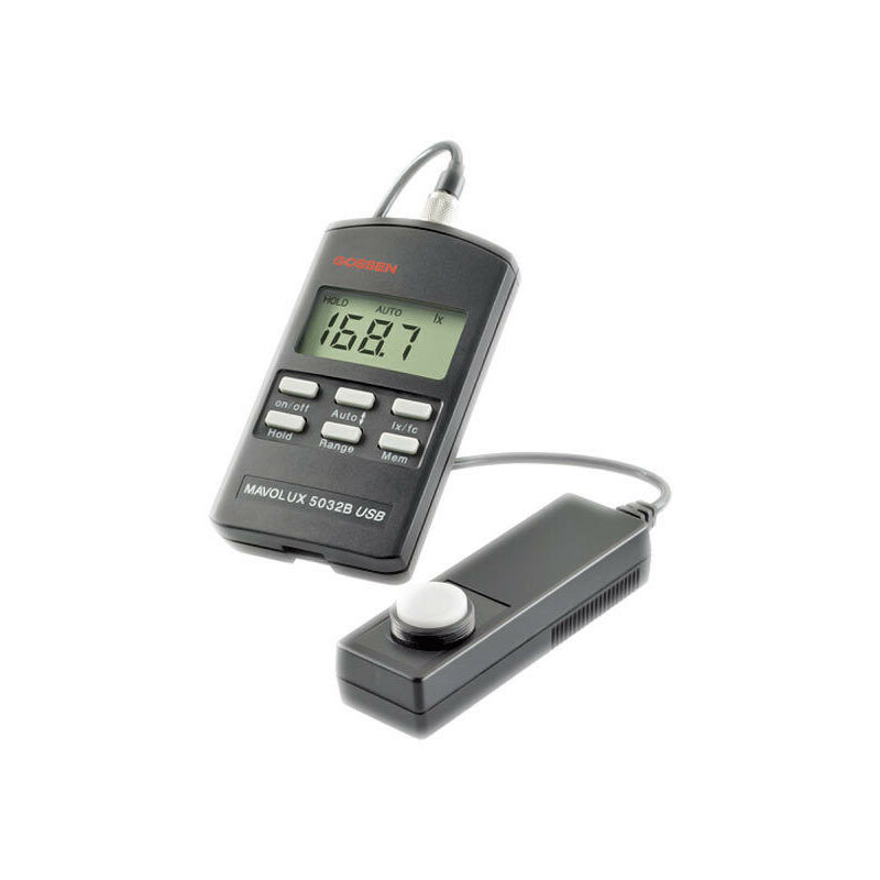 GOSSEN METRAWATT Gossen Mavolux 5032 C USB Beleuchtungsstärkemessgerät (M502N)