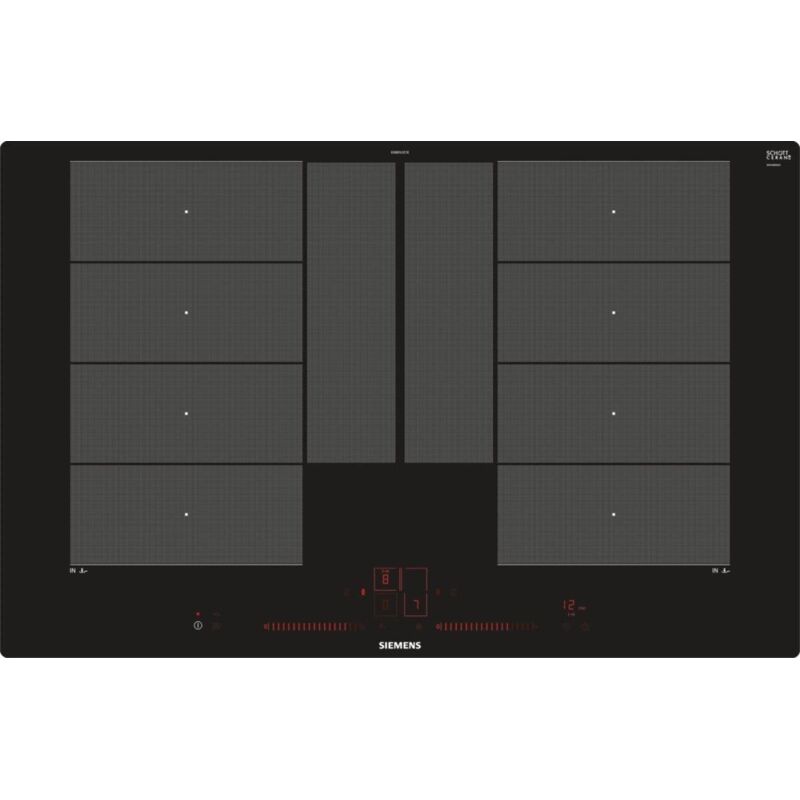 Siemens ET645HN17E Plaque De Cuisson Céramique 4 Zones Intégrée - Noire