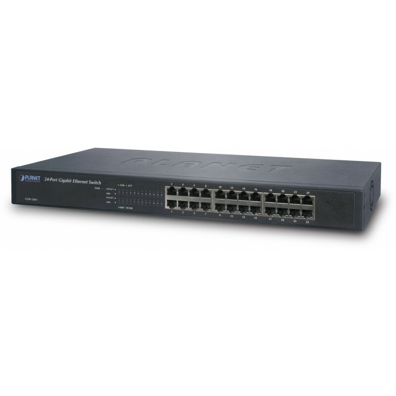 Planet Technology Planet 24 P 101001000mbps Gigabit Ethernet Switch