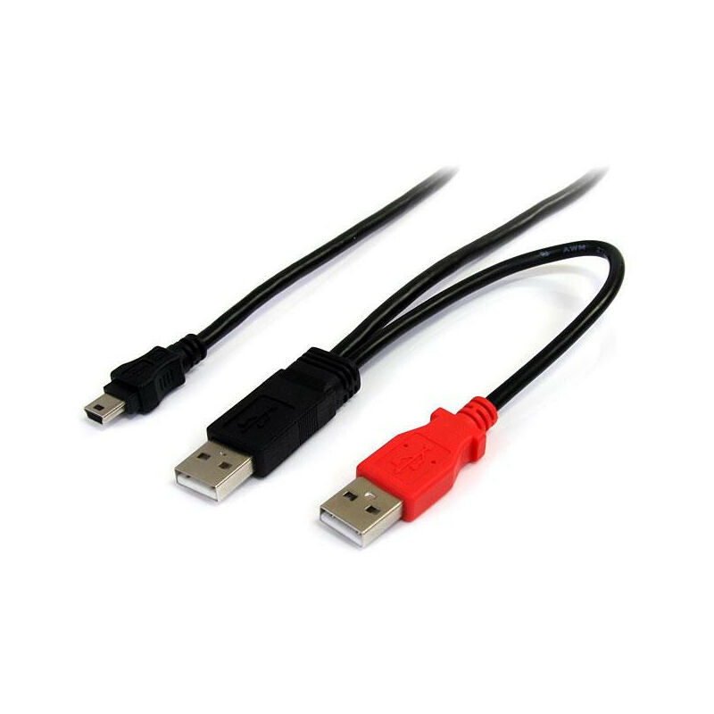 Startech : CABLE IMPRIMANTE USB 2.0 A VERS USB B COUDE A GAUCHE M