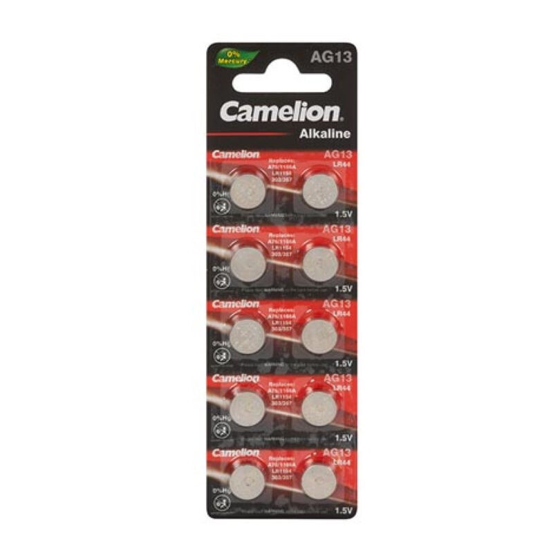 Camelion Alcaline LR44 1.5V-125mAh (10pcs/bl) (V13GAC)
