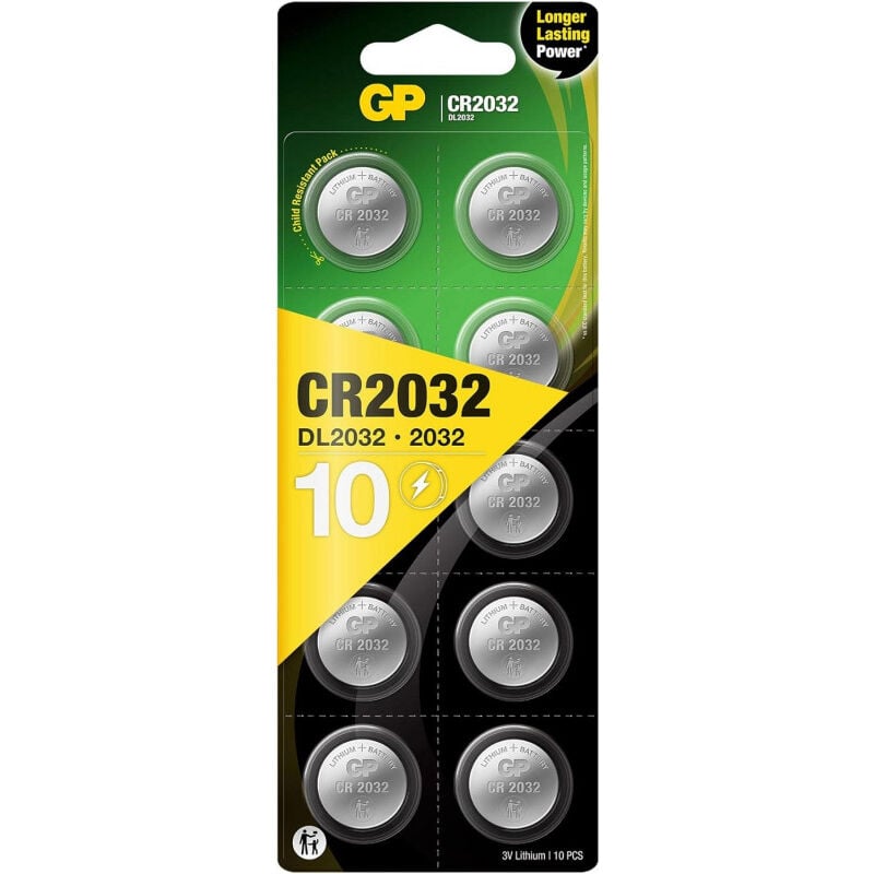 Lot de 4 + 2 piles bouton cr2032 / dl2032 Ultimate lithium, 3 V, ENERGIZER