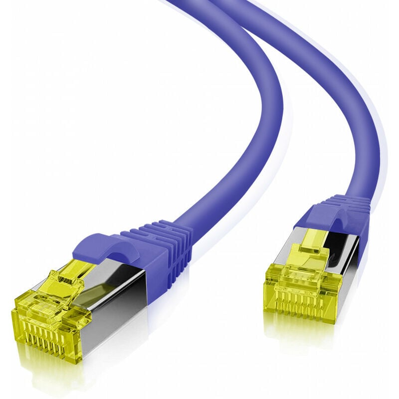 Câble Ethernet Cat 6a monobrin F/FTP au mètre