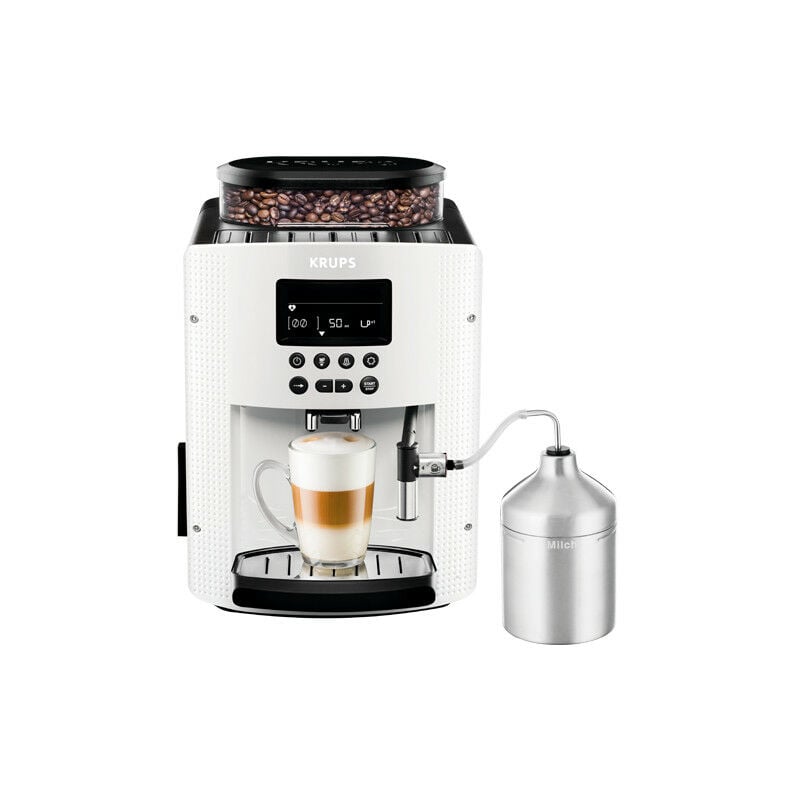 Krups EA 8161 - Machine à expresso - 1,8 L - Café en grains - Café moulu -  Broyeur intégré 