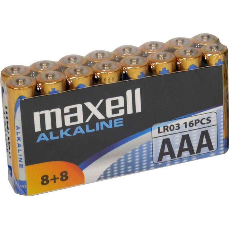 Pile LR03 AAA 1.5V ALCALINE boite de 24 piècess