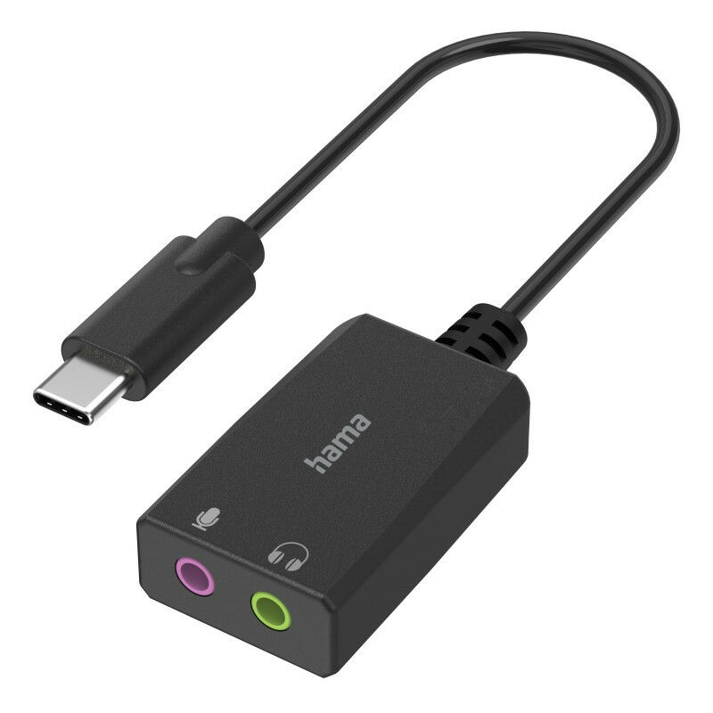 Hama Adaptateur USB-C pour prise jack de 3,5 mm