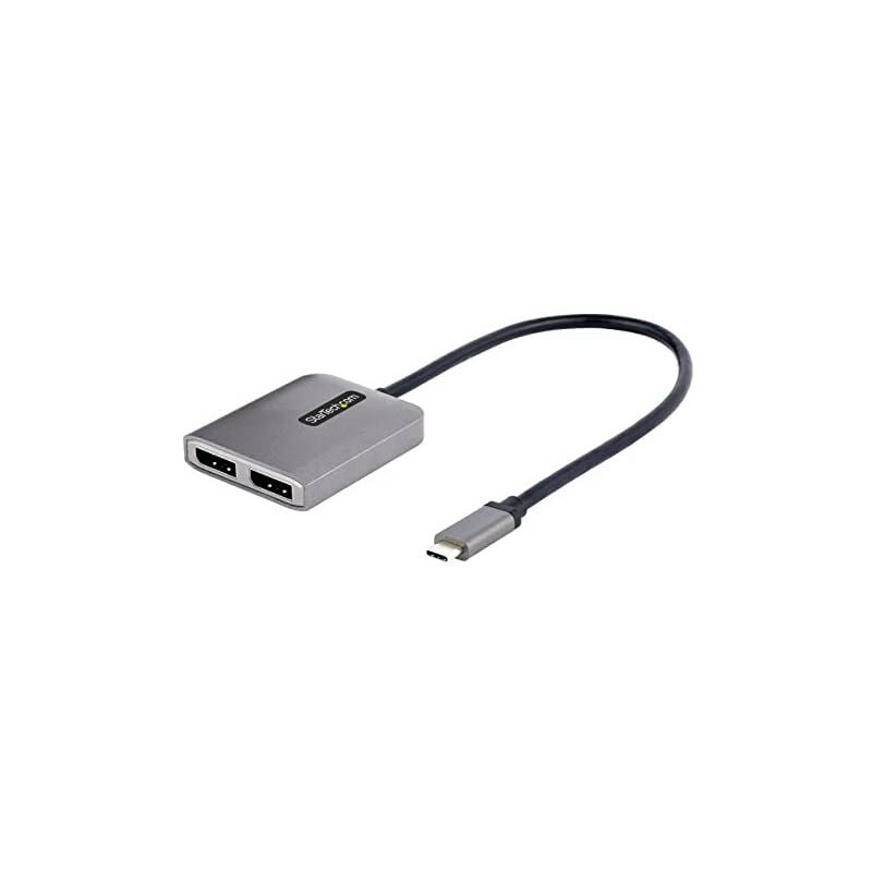 StarTech.com Adaptateur Casque USB-C - Splitter Audio, Double Casque USB  Type C avec Entrée Micro - Adaptateur USB C vers Jack 3