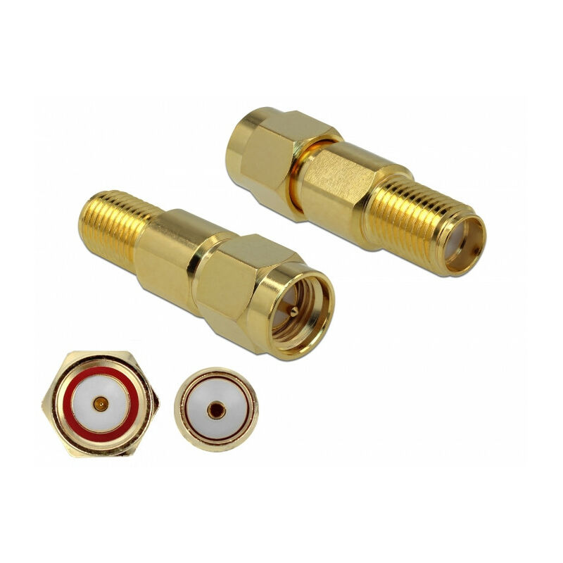 SMA Female naar SMA Male verzwakker 3dB | DDS Electronics