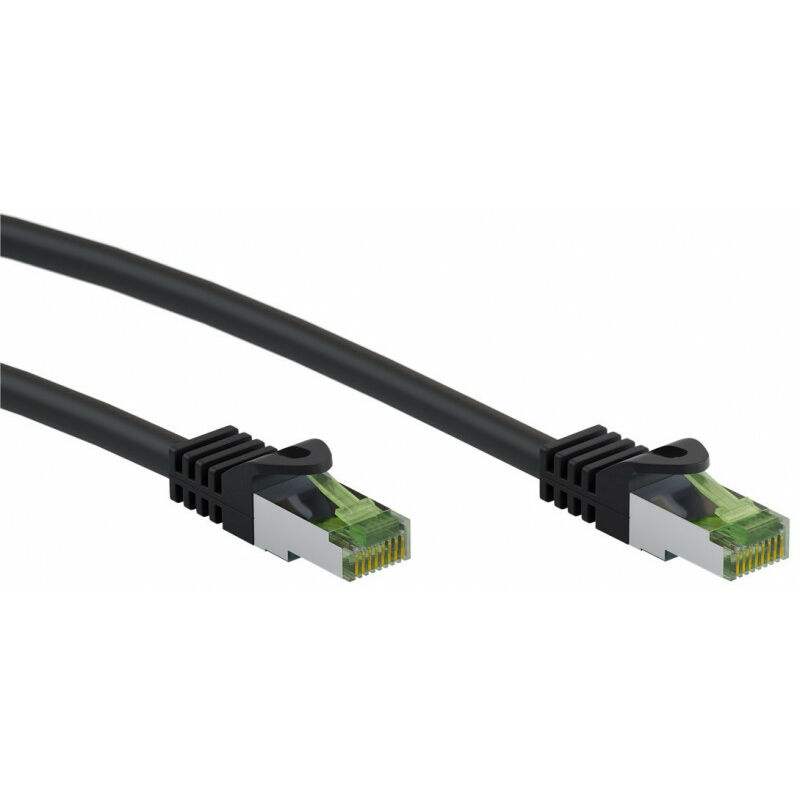 Cordon HDMI Plat 1.4 - Contact Or - M / M - AWG26 - Noir - 15 m