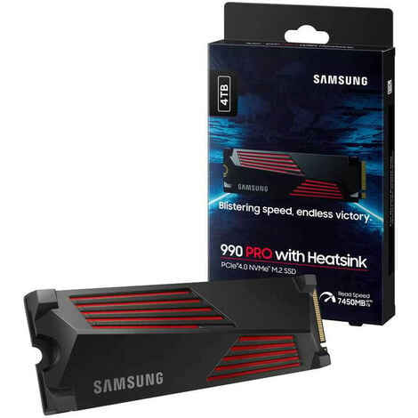 Disque dur SSD interne SAMSUNG 4To 990 Pro