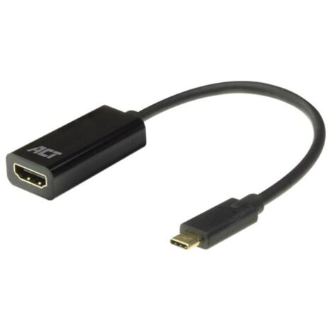 ACT Adaptateur USBC HDMI 4K @ 30Hz USB C Vers HDMI, Connexion