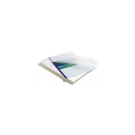 100 Pochettes Plastification Fellowes A4 100 Microns - Finition Brillante | Protection Documents Durable