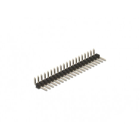 Lot De 10 Barrettes Mâles Dorées Coudées Sécables – 2x40pts, Pas 2.54mm Pour Prototypage