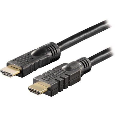 DELTACO HDMI-1200 câble HDMI 20 m HDMI Type A (Standard) Noir