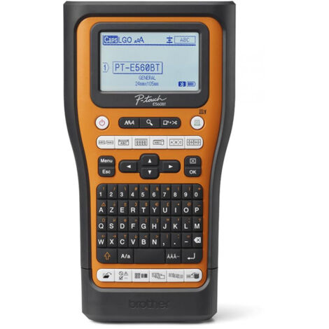 Imprimante Étiquettes Brother PT-H100R - Transfert Thermique 180dpi - LCD - Pour Bureau