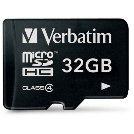 Verbatim Carte mémoire flash - 32 Go - microSDHC (44008)