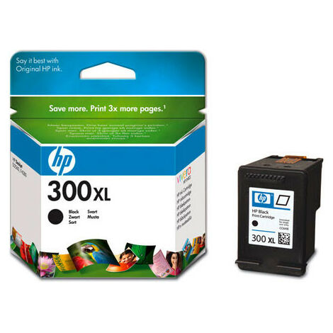 HP 305XL Cartouche d'encre noire grande capacité authentique (3YM62AE) pour  DeskJet 2300/2710/2720/Plus4100, Envy 6000/Pro 6400