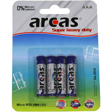 Piles Micro AAA - LR03, 4 pces