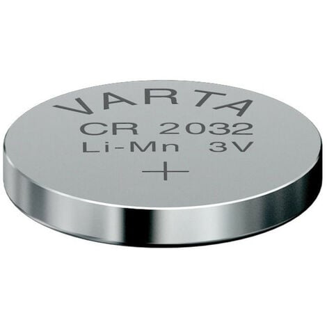 Varta CR2032 / DL2032 / 2032 pile bouton lithium 5 pièces Varta