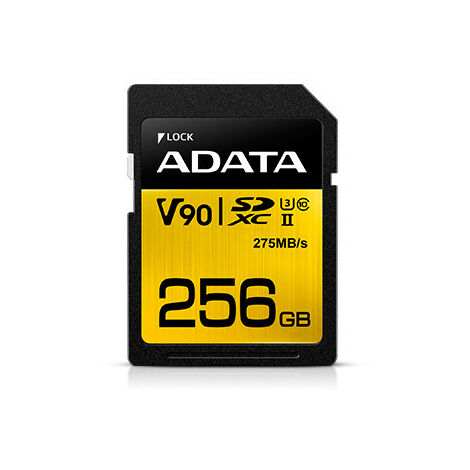 ADATA Premier ONE V90 - 256 Go - SDXC - Classe 10 - UHS-II - 275