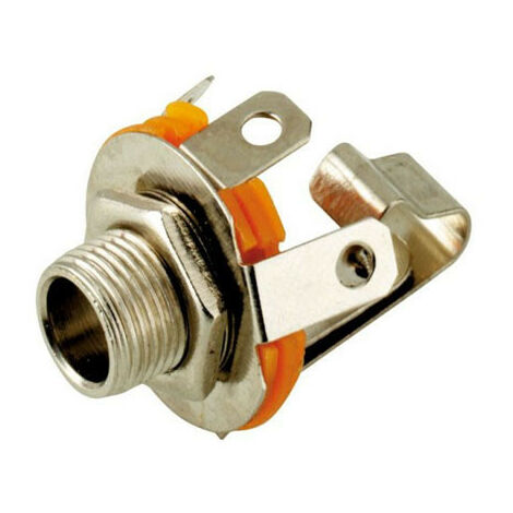 Presda Jack Goobay 11095 - Connettore Mono 6.35 Mm Da Pannello Nero Con Interruttore Incorporato - Foto 12