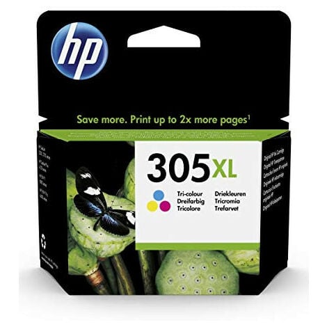 Hewlett Packard HP 305XL High Yield Tri-color Original - Original - Ink  Cartridge (3YM63AEABE)