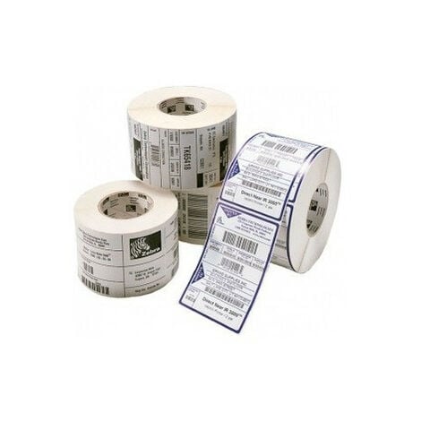 Étiquette papier thermique direct, adhésif permanent