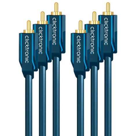 Clicktronic câble Toslink (2 mètres) - Câble audio numérique