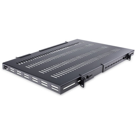 StarTech.com Etagère ventilée ajustable - montée en rack 1U - Etagère d ...