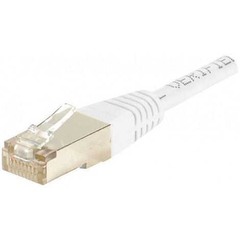 Cordon de patch Ethernet CAT. 6 SFTP LINDY - 30cm - Noir