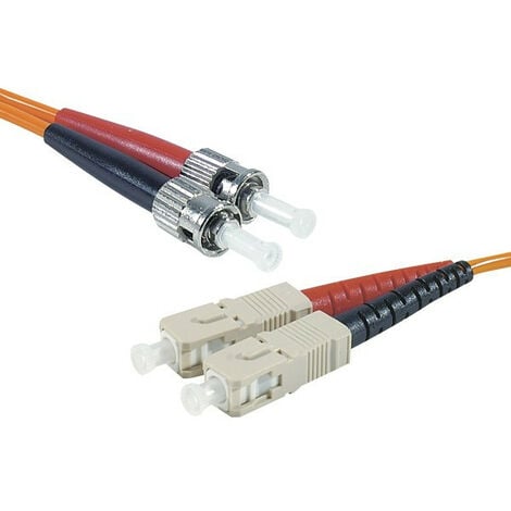 Cable fibre optique multimode SC/UPC-SC/UPC MMOM2 50/125 Duplex 3m