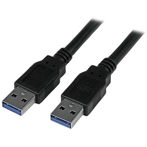 StarTech.com Câble USB 3.0 A vers A de 3 m - M/M - Noir - 3 m