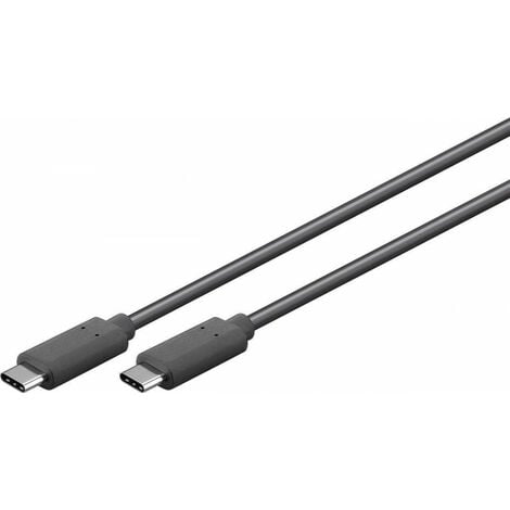 MicroConnect USB3.2CC1 cavo USB 1 m 3.2 Gen 2[3.1 2] C Nero USB3.2