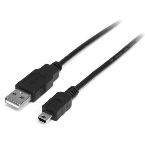 B & M Cable USB2.0 A/B M/M Noir Blanc Gris de 0,10m à 5,00m 