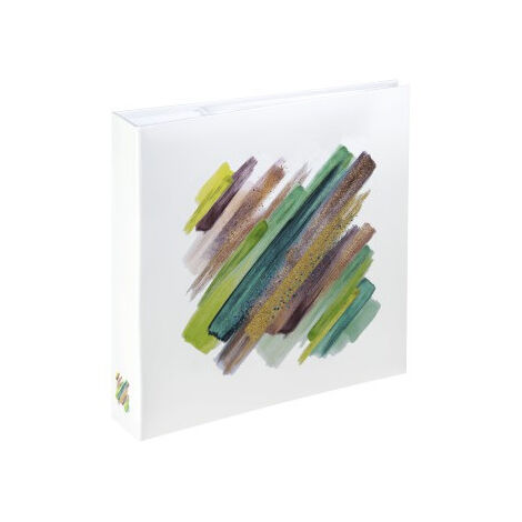hama Album photo mémo Brushstroke, pour 200 photos 10 x 15 cm, vert (00002739)