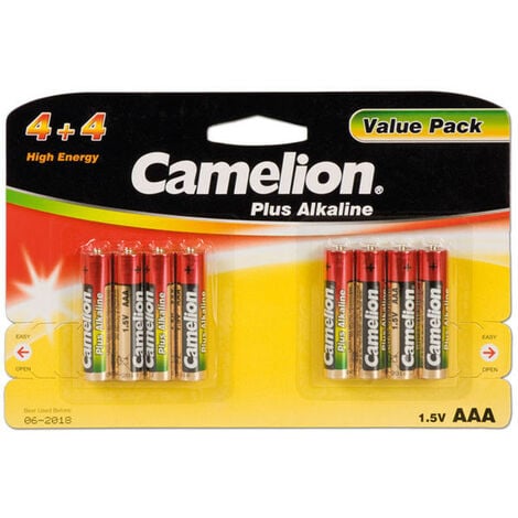 4 Piles Rechargeables Camelion AAA Micro 1100mAh
