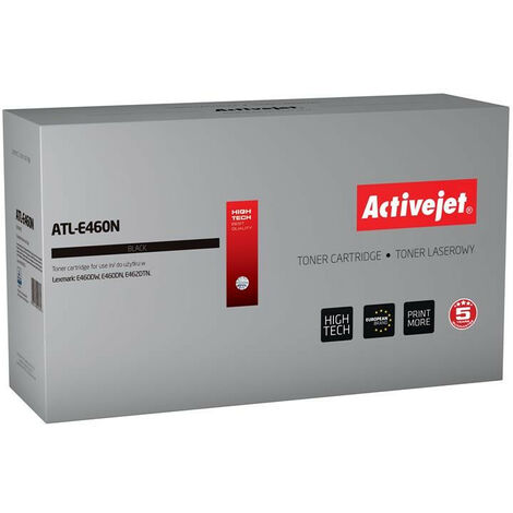 Activejet Toner ATL-E460N replacement Lexmark E460X21E Supreme 15000 pages - Compatible - Toner Cartridge