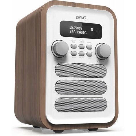 Radio DAB avec Bluetooth modèle 2023 - Radio rétro - DAB+ / FM
