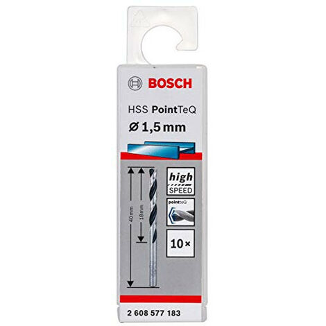 Foret HSS-G Bosch Foret torsadé 6mm x 93 mm, 10