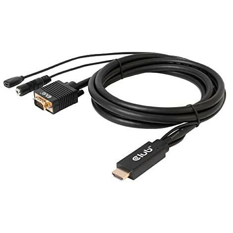 BENFEI Câble HDMI vers VGA avec Audio, 1,8 m entrée HDMI vers