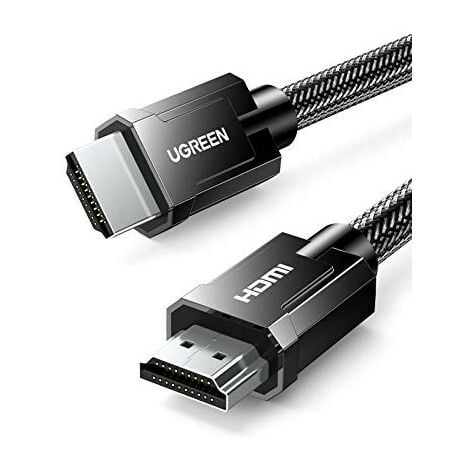 Câble HDMI 4K 2 m, câble HDMI ARC pour barre de son, support ARC, 4K HDR,  3D, 2K