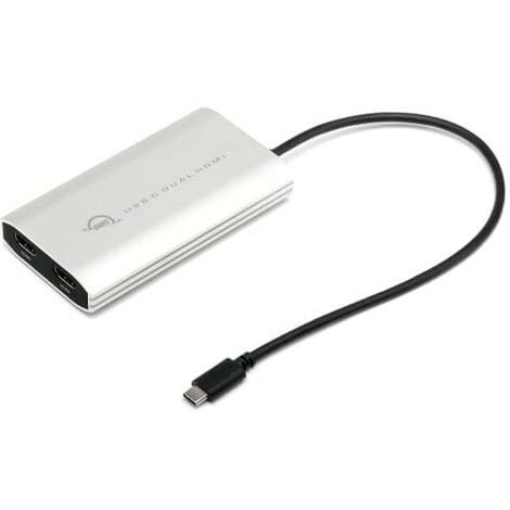OWC Adaptateur DisplayLink USB-C vers Dual HDMI 2.0 4K pour Mac M1