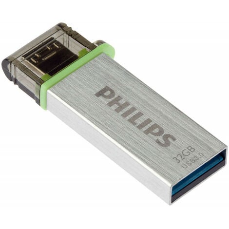 Philips FM32DA132B/10 Clé USB 2.0 32 Go Aluminium (FM32DA132B/10)