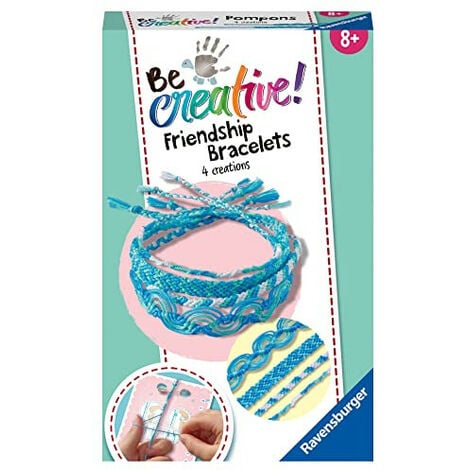 Bracelet d'amitié-Version tout-petits, bricolages pour enfants.