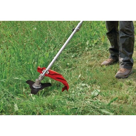 Einhell Débroussailleuse thermique GC-BC 36-4 S (puissance 1 kW, moteur 4 temps) Livré avec lame à 3 dents et bobine double fil
