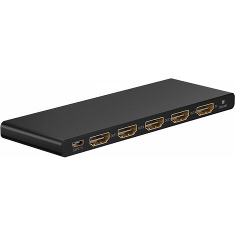 Répartiteur HDMI 1 entrée 4 Sorties, 1x4 Splitter HDMI 4K