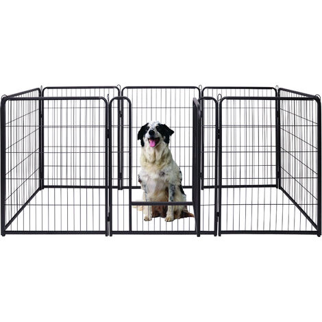 Welpenauslauf Faltbar 74x74x43cm - Wasserdichter Laufstall Für Hunde & Katzen