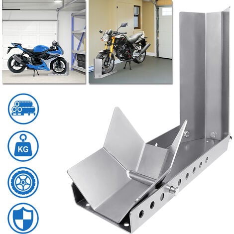 Froadp Einstellbar Montageständer, Mobile Motorrad Ständer aus Stahl,  Transportständer, Verstellbarer Verladehilfe Motorradwippe (1 Stück)