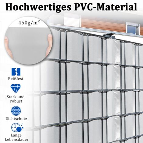Froadp PVC Sichtschutzstreifen Zaun Sichtschutz Inkl. 30